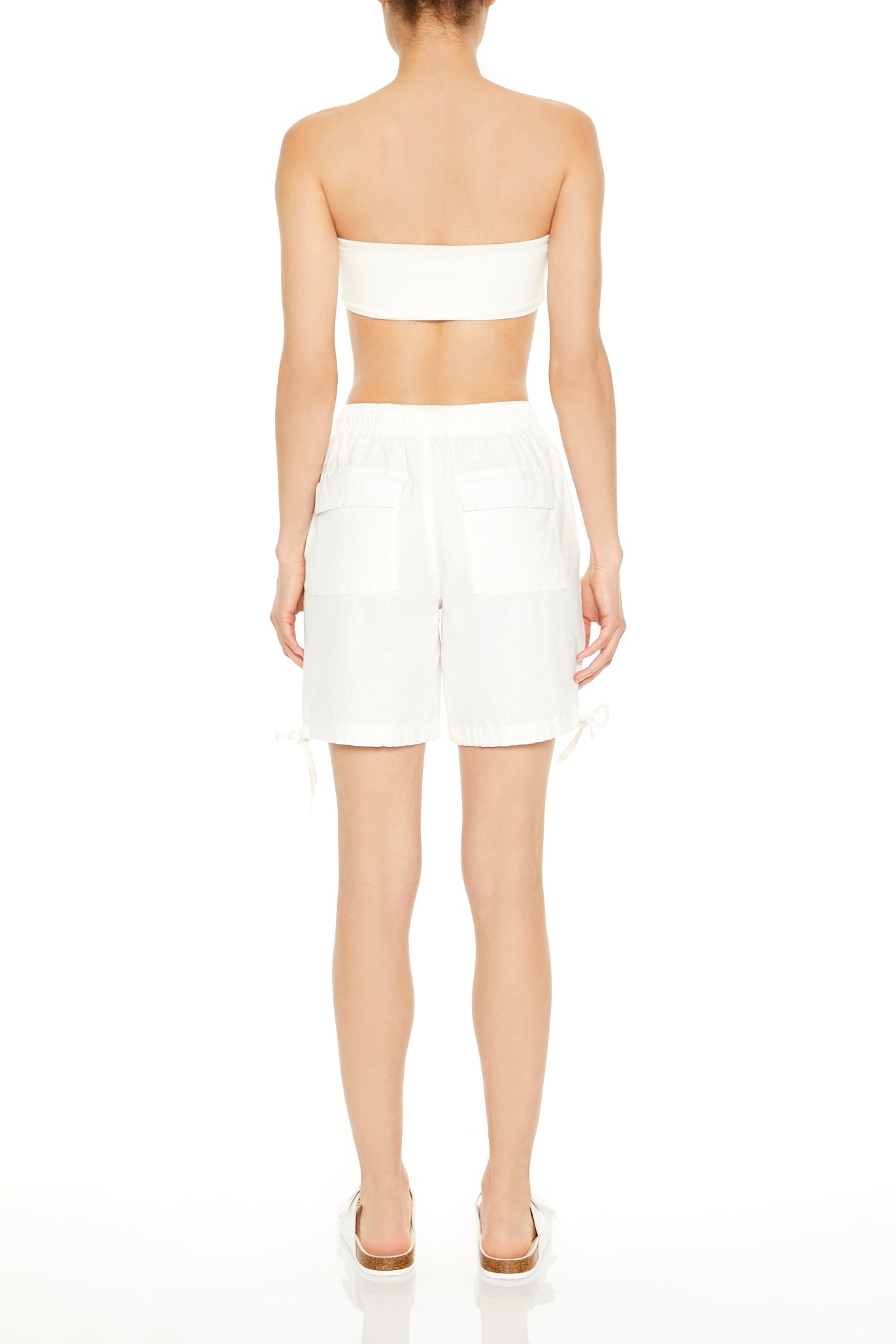 SHORT CARGO DE LINO