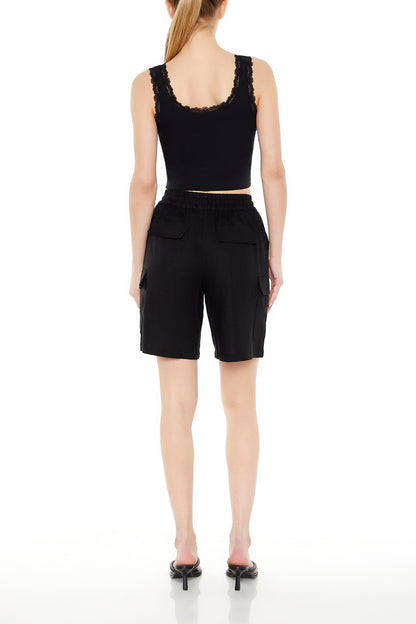 SHORT CARGO DE LINO