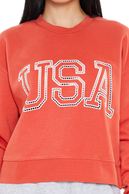 SUDADERA LOGO "USA"