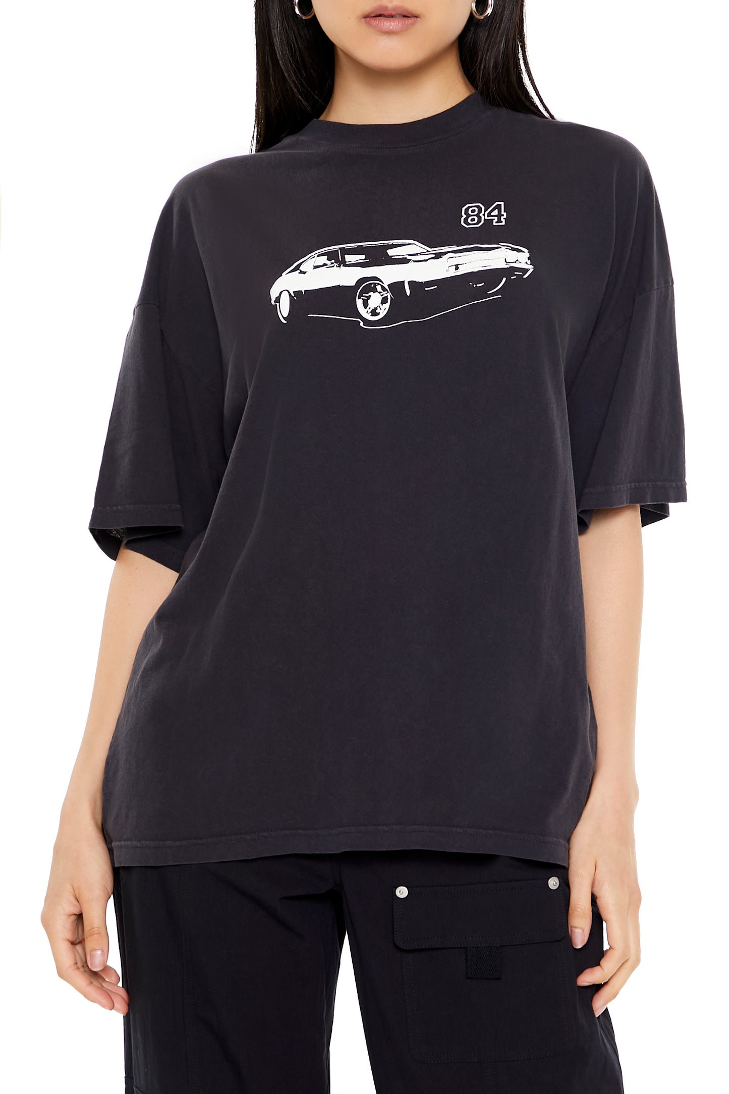 POLERA OVERSIZED LOGO DE "AUTO 84"
