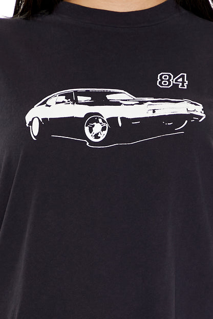 POLERA OVERSIZED LOGO DE "AUTO 84"