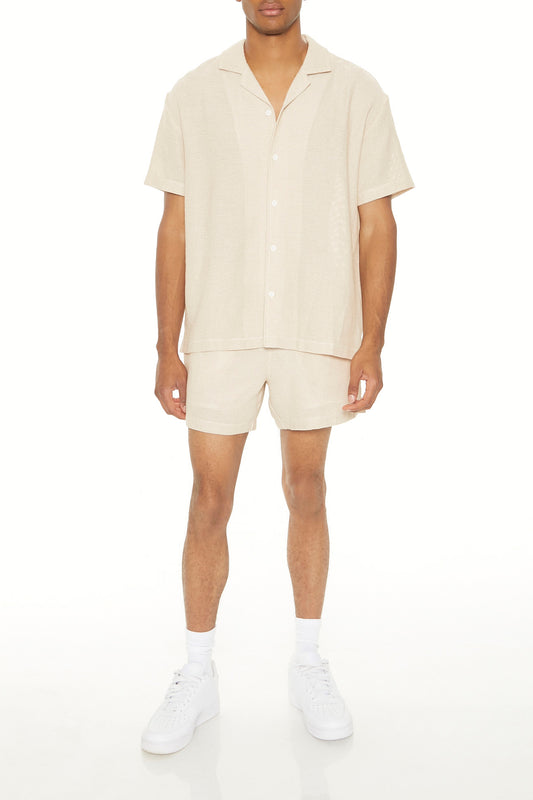 CAMISA MANGA CORTA TEXTURIZADA