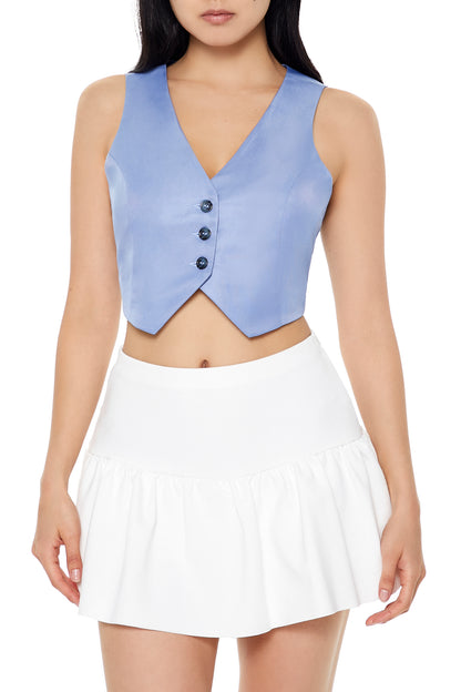 CHALECO CROPPED SASTRERO