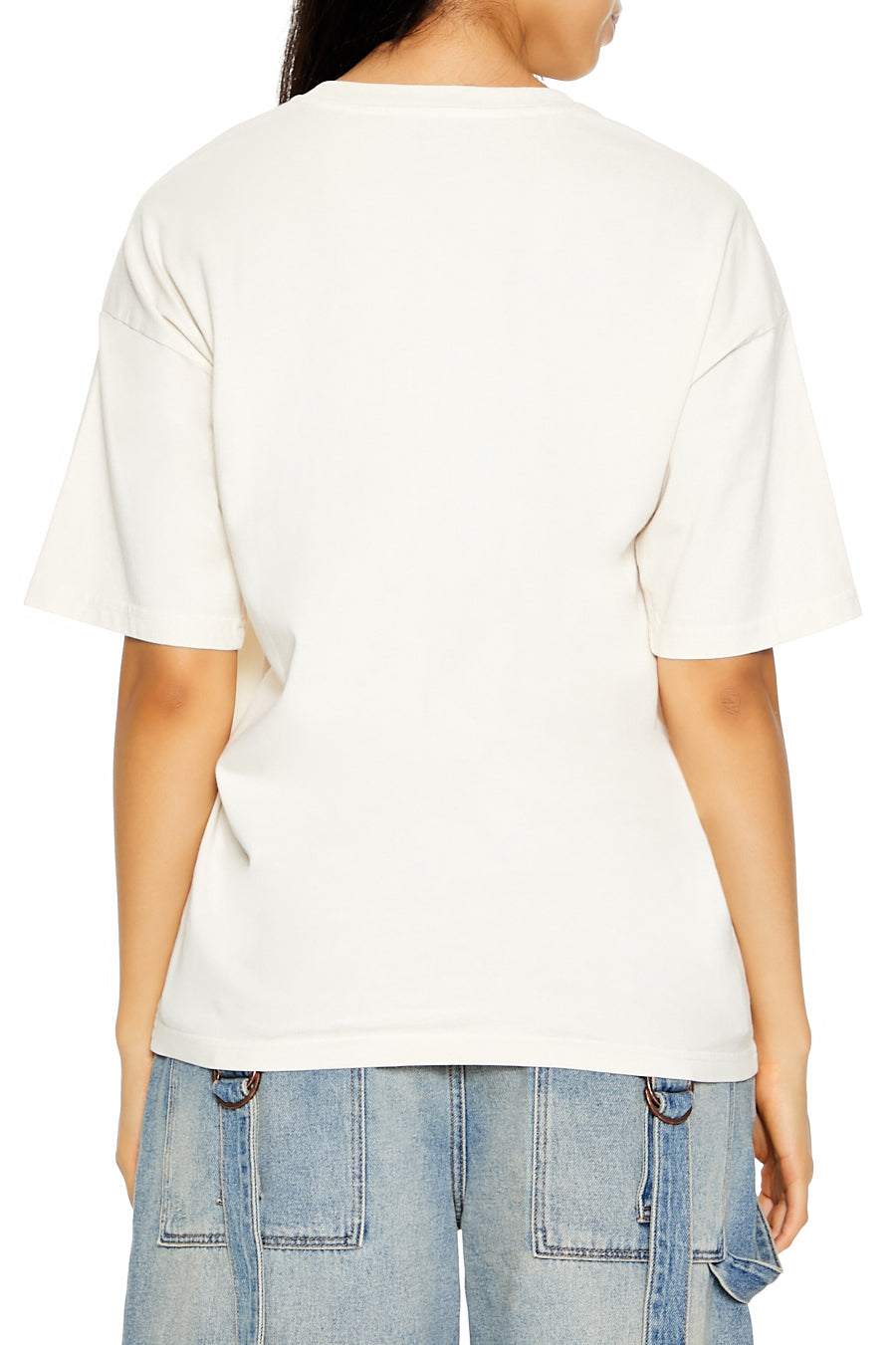 POLERA OVERSIZED LOGO DE " IM VERY BUSY NOW"