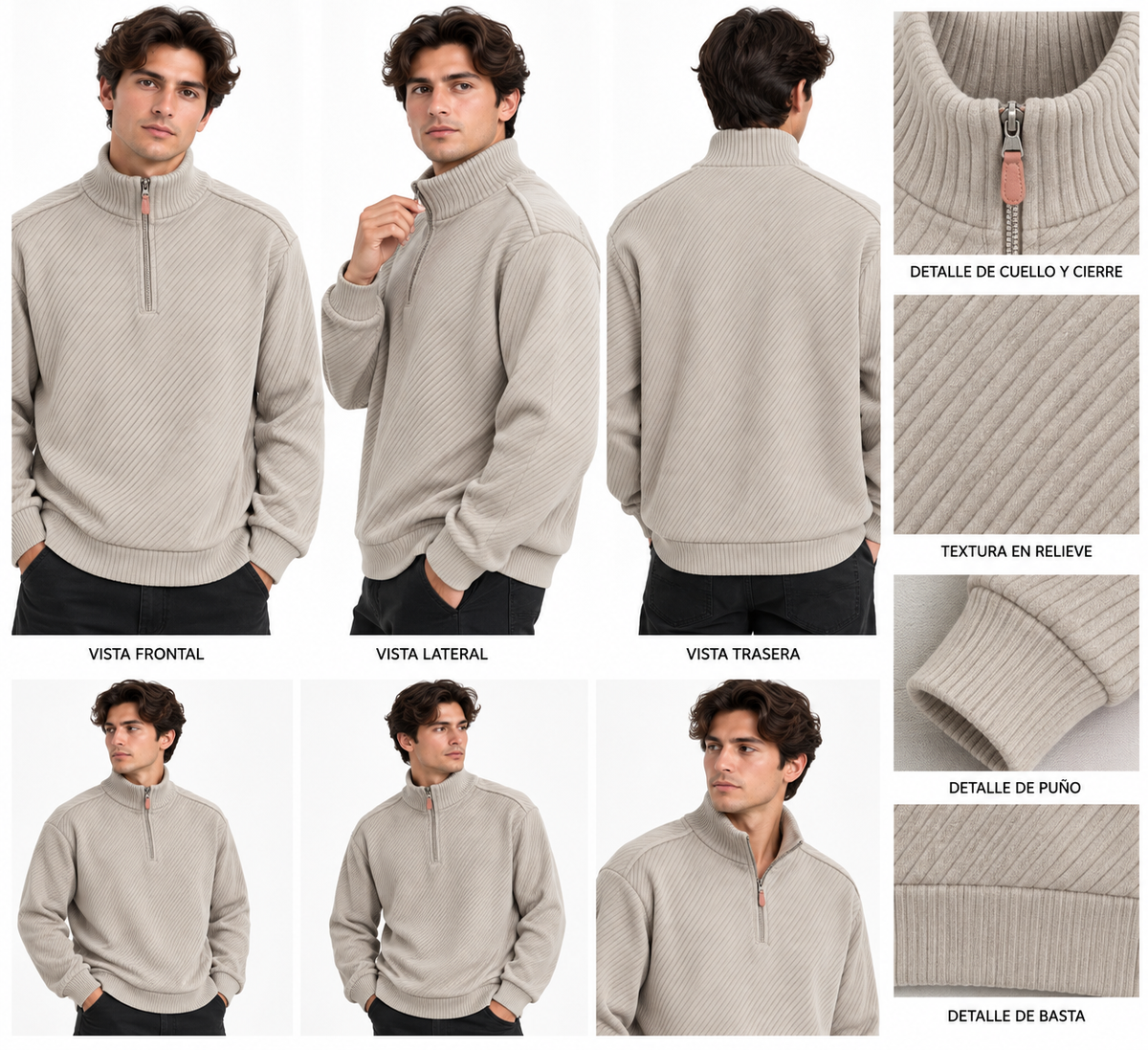 SWEATER TEXTURIZADO