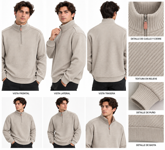 SWEATER TEXTURIZADO