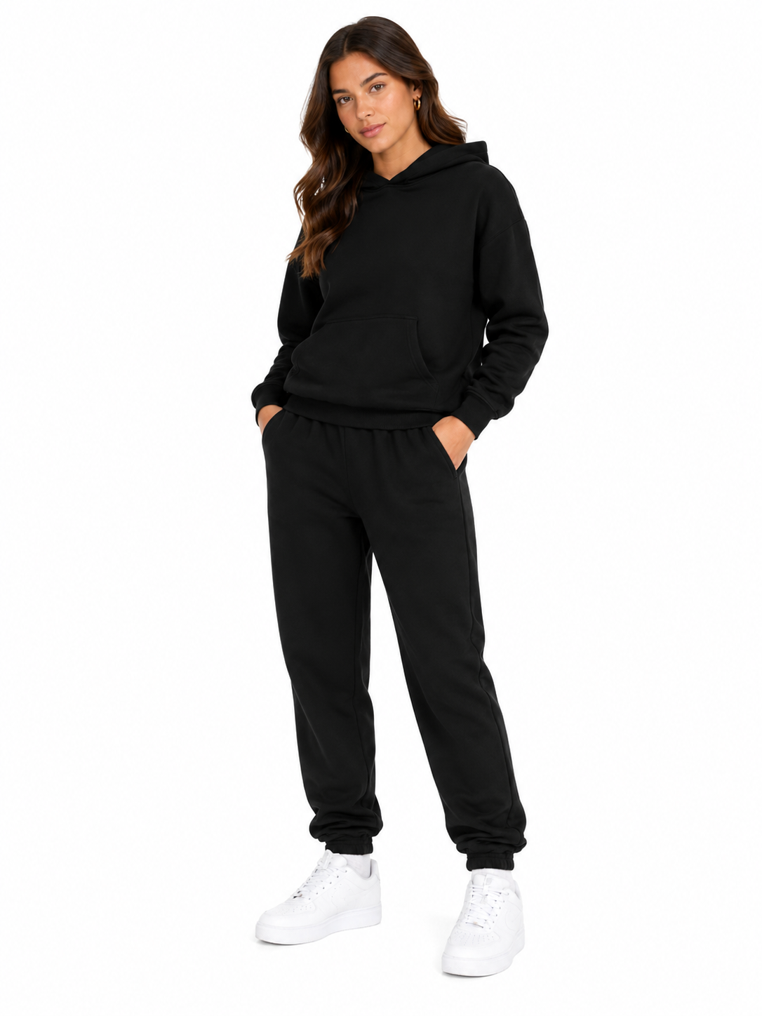 PANTALON BUZO JOGGER FRIZADO
