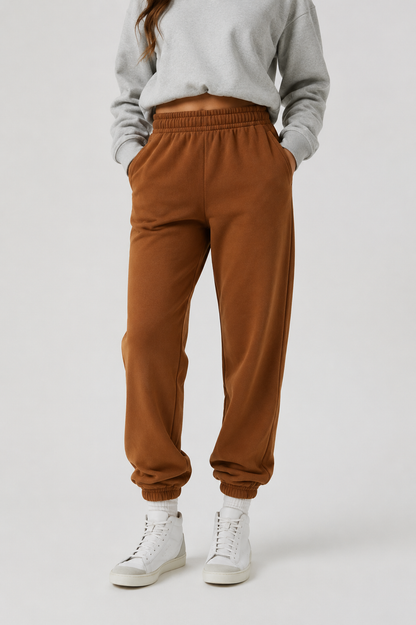 PANTALON BUZO JOGGER FRIZADO