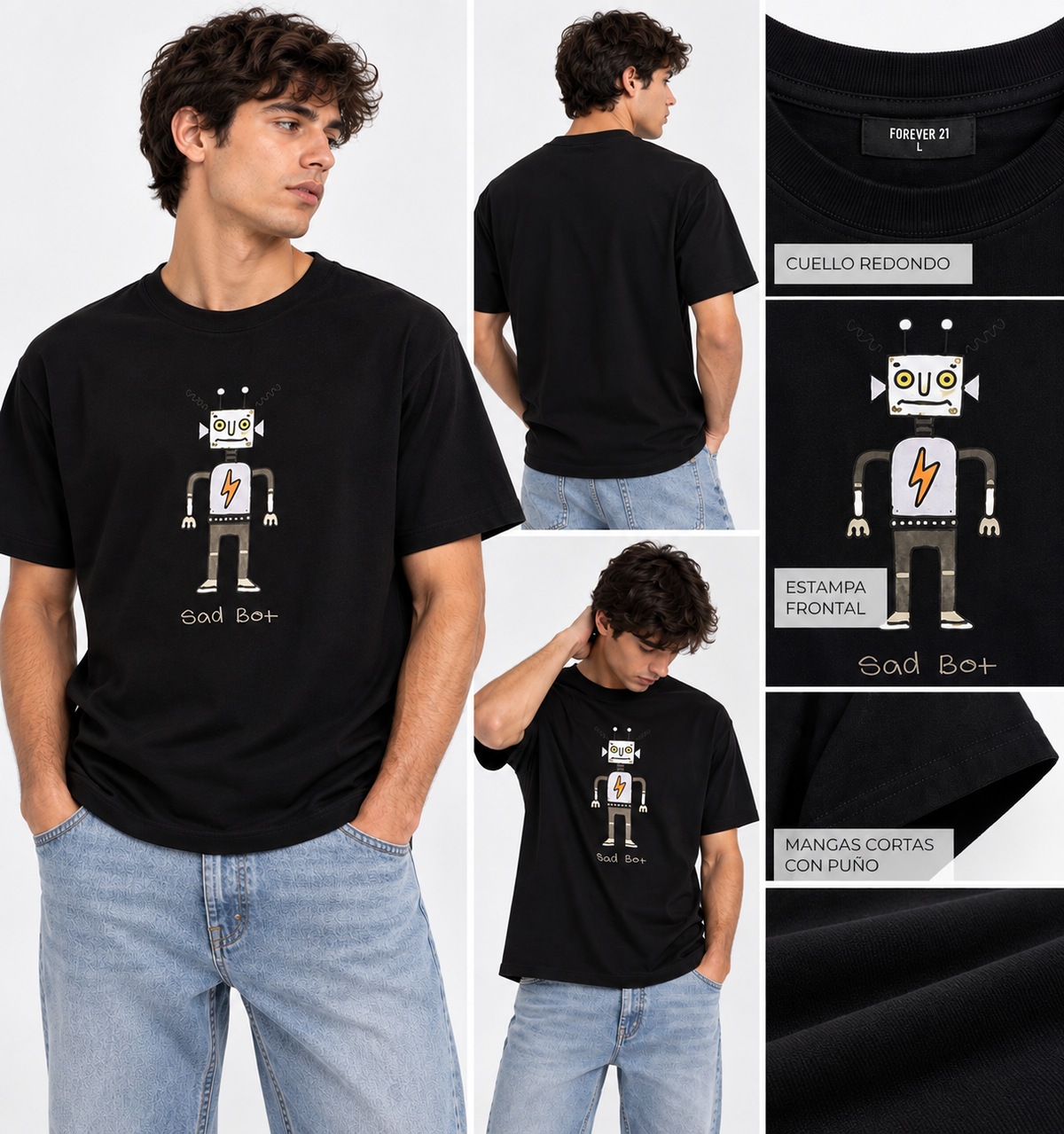 POLER LOGO "SAD BOT"