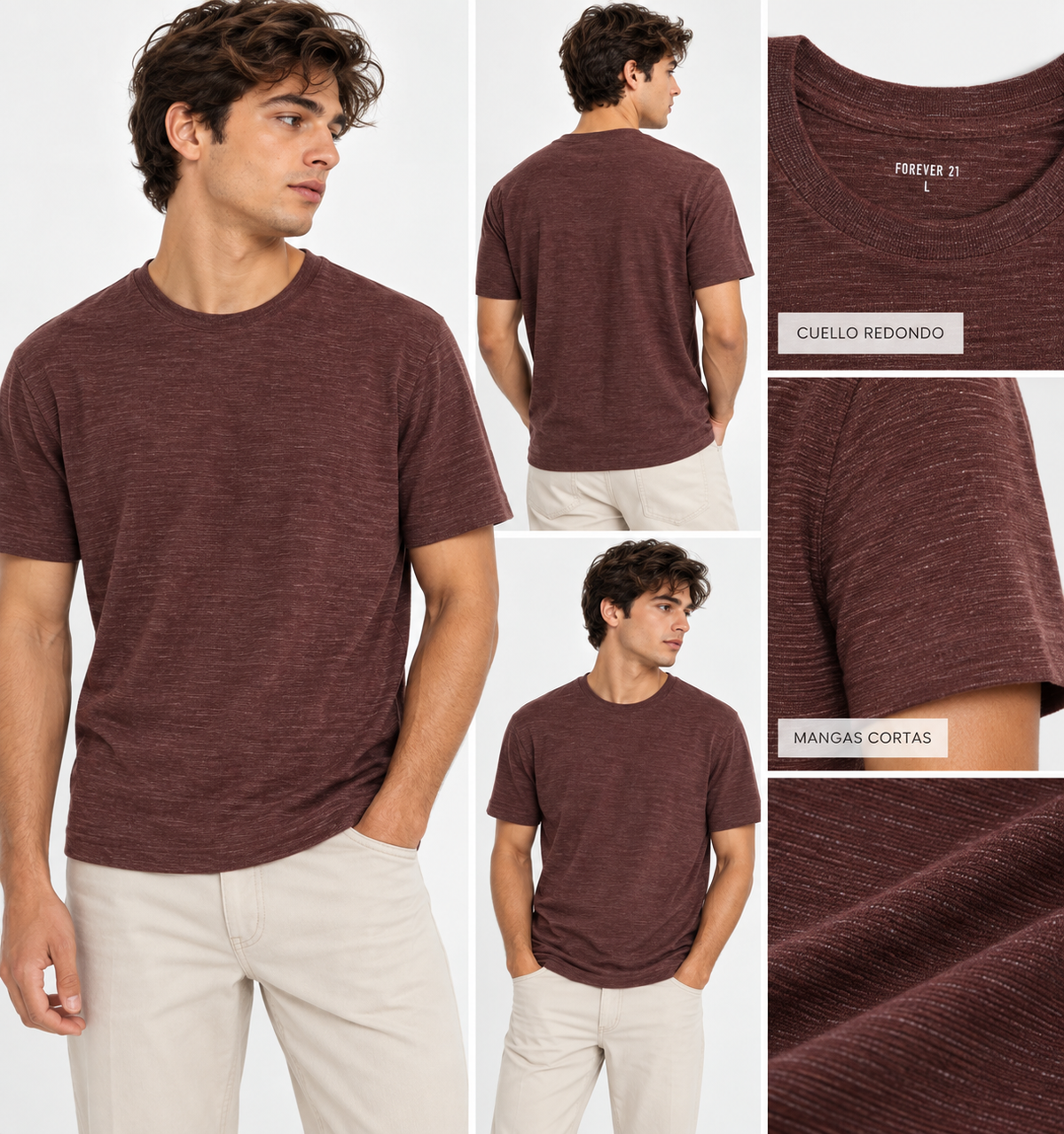 POLERA CLÁSICA MANGA CORTA