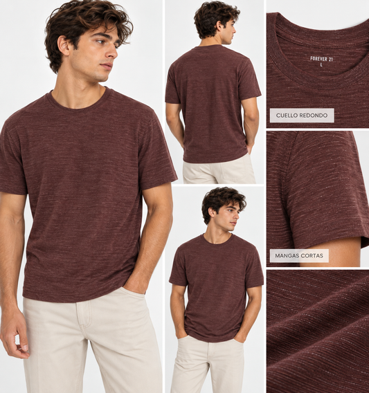 POLERA CLÁSICA MANGA CORTA