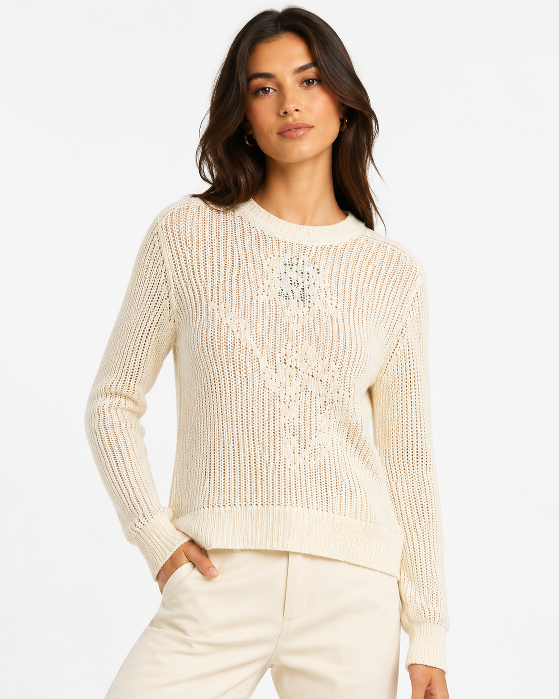 SWEATER TRASLÚCIDO TEJIDO
