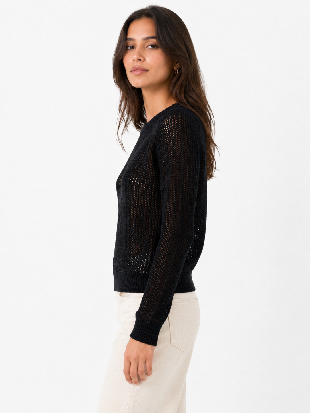 SWEATER TRASLÚCIDO TEJIDO