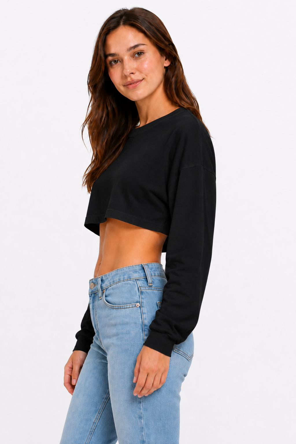 MANGALARGA CROPPED OVERSIZED DE ALGODÓN