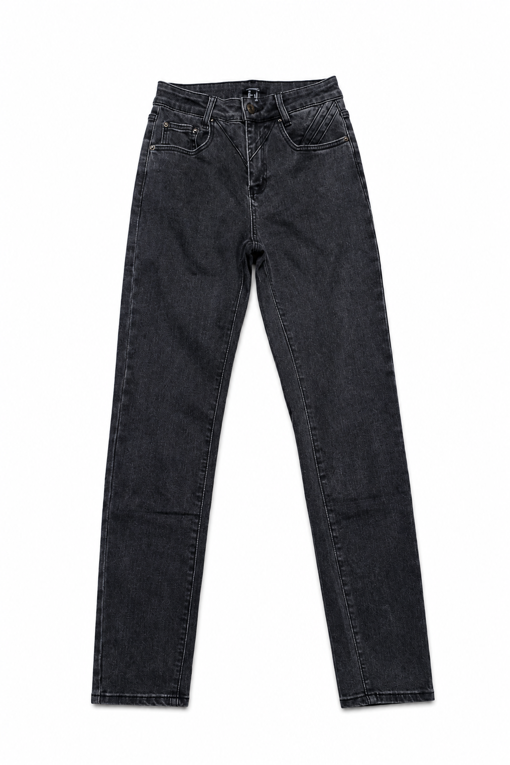 PANTALON DENIM HIGH RISE SKINNY CLÁSICO