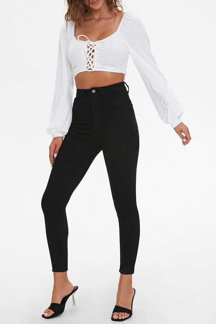 PANTALON HIGH RISE SKINNY LICRADO