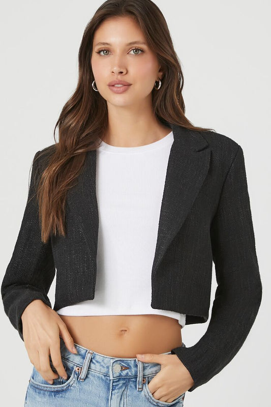 BLAZER CROPPED DE TWEED