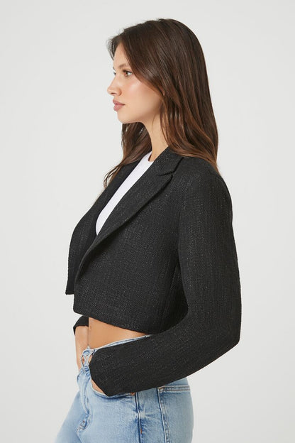 BLAZER CROPPED DE TWEED