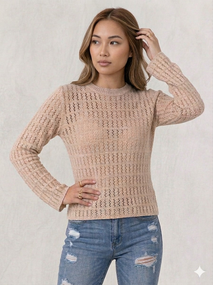 SWEATER TEJIDO OVERSIZED