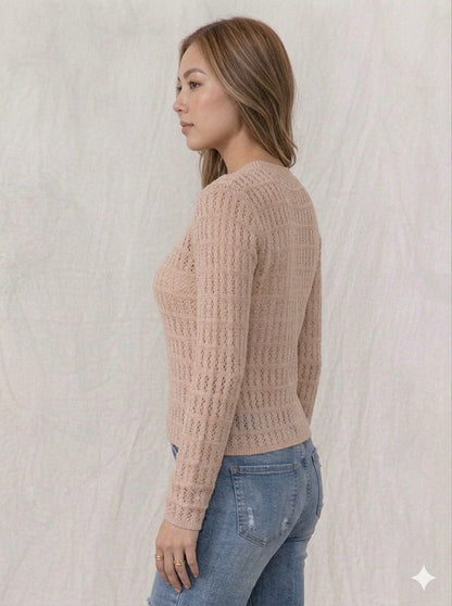 SWEATER TEJIDO OVERSIZED