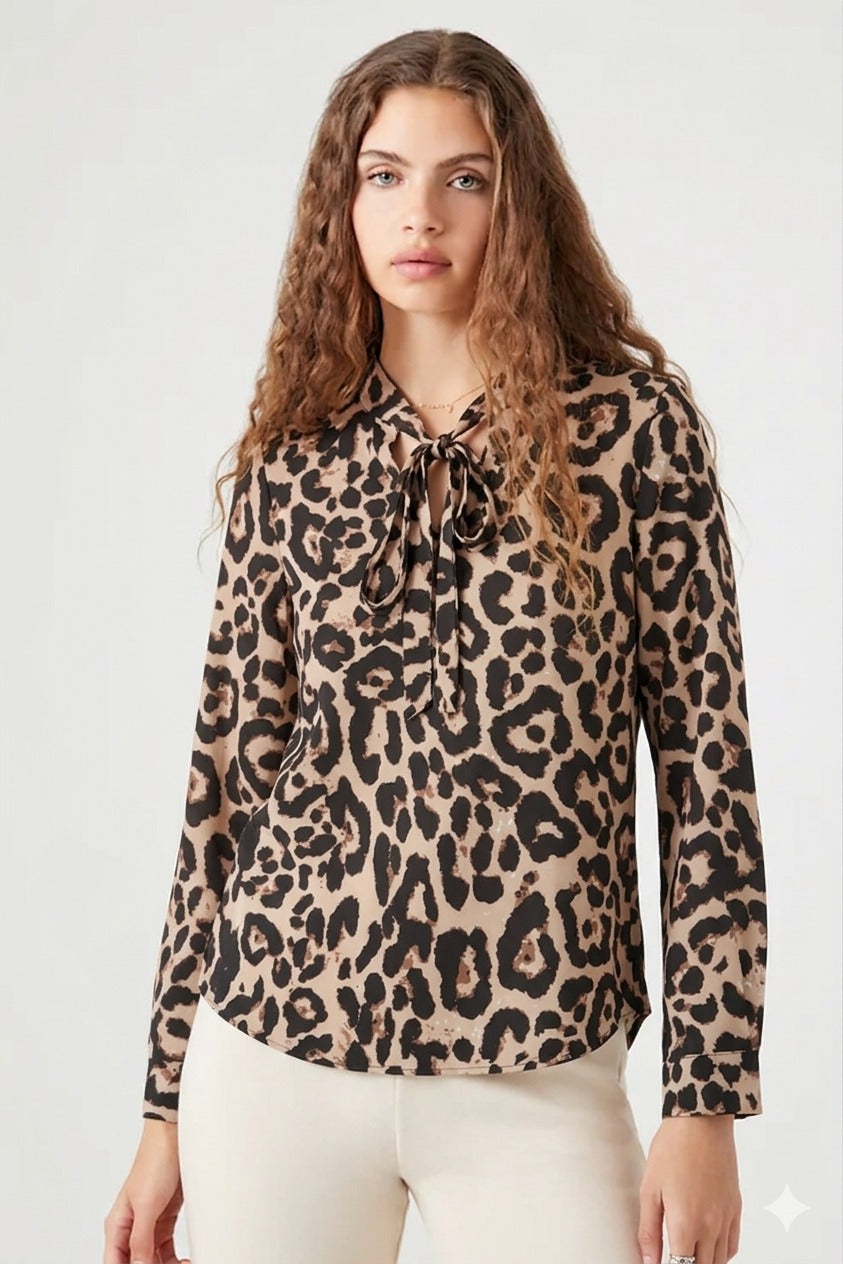 CAMISA MANGA LARGA CUELLO CADETE