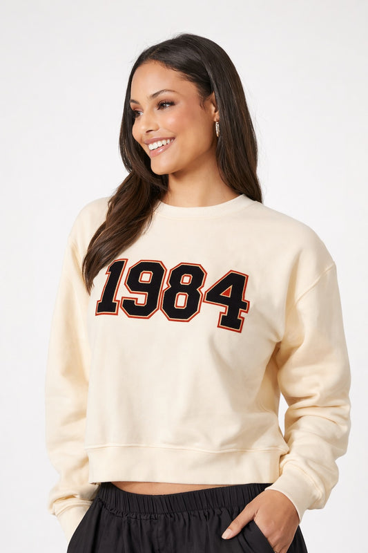 SUDADERA LOGO "1984"