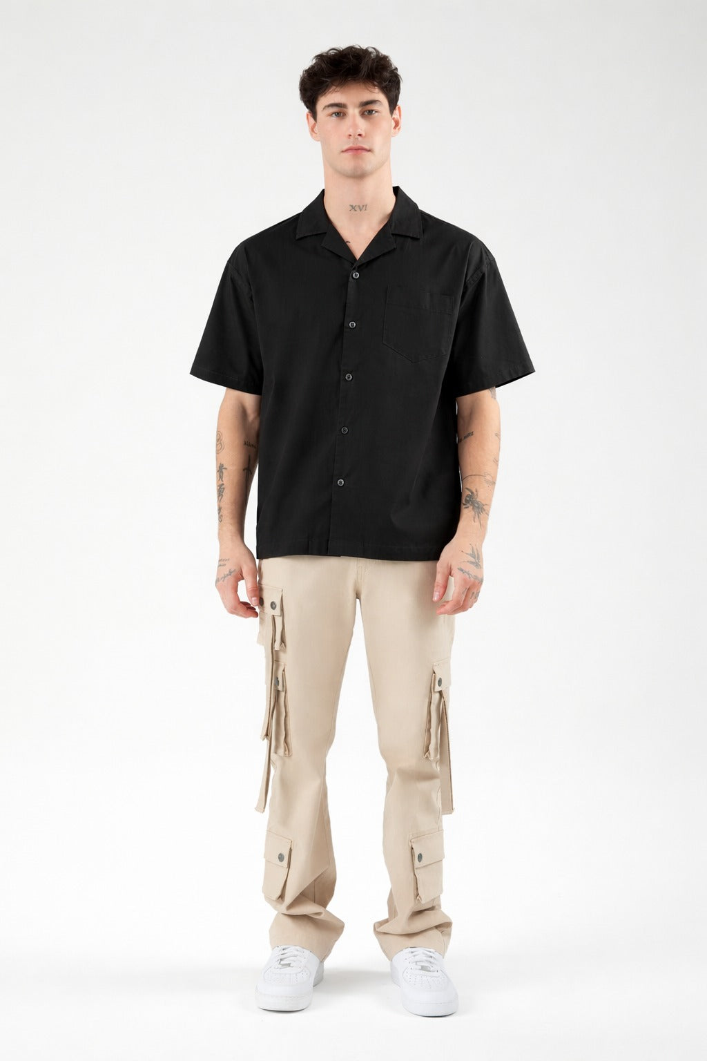 CAMISA DE HILO DE CORTE RELAJADO