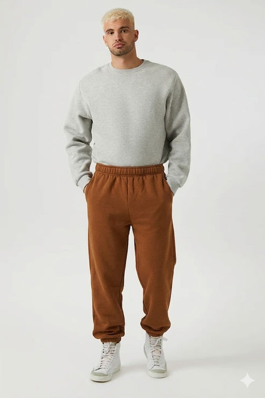 PANTALON BUZO JOGGER FRIZADO