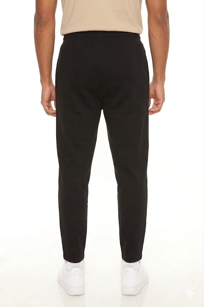 PANTALON SPORT DE CORTE RECTO CON ELÁSTICO EN LA CINTURA